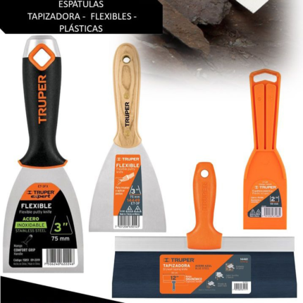 Espatulas Tapizadora - Flexibles - Plasticas