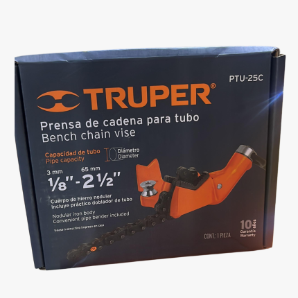 PRENSA DE CADENA PARA TUBO TRUPER